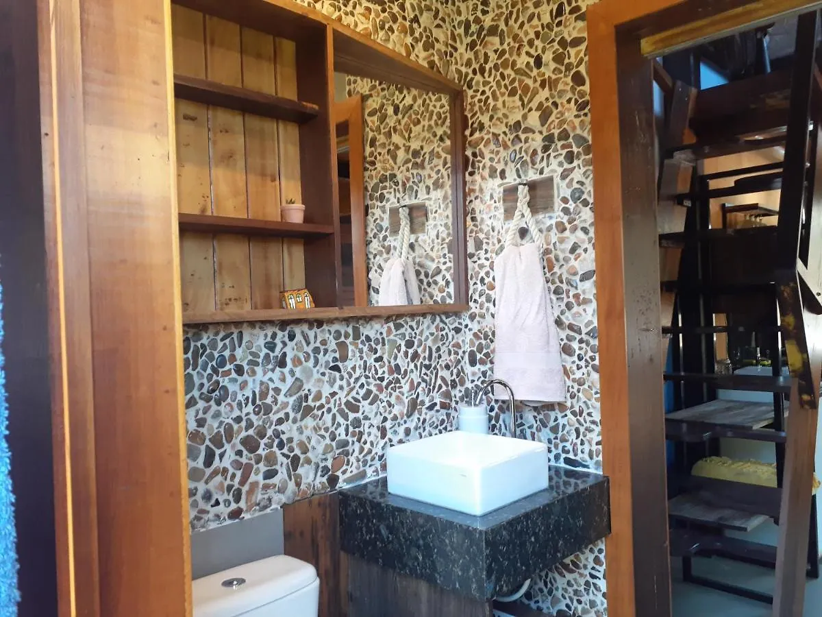 Casa de Férias Jabuticasa Cabana De Madeira Na Praia Penha